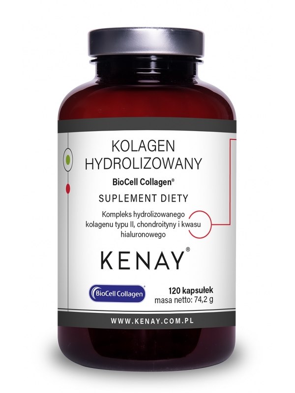 Kenay - Hydrolyserat Kollagen Typ II, 120 kapslar | Vitaminer och MineralerHälsa och välbefinnandeKollagenBiohacking | Apoteka