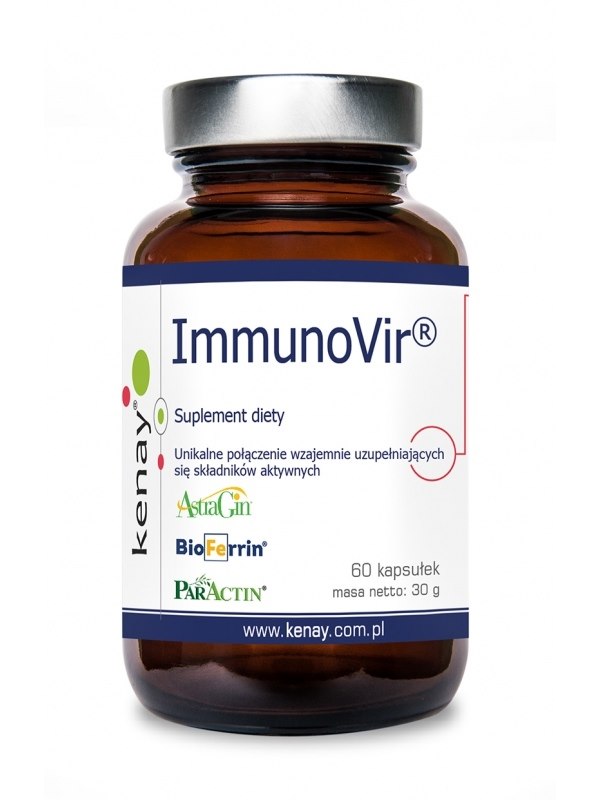 Kenay - ImmunoVir, 60 kapslar | Vitaminer och MineralerHälsa och välbefinnandeImmunförsvaretBiohacking | Apoteka