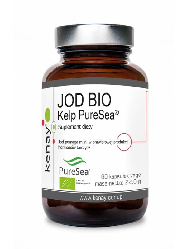 Kenay - PureSea Kelp Jodkälla, 60 kapslar | Vitaminer och MineralerVissa mineralerHälsa och välbefinnandeJodBiohacking | Apoteka