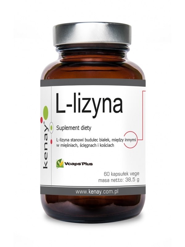 Kenay - L-Lysin, 60 kapslar | Vitaminer och MineralerHälsa och välbefinnandeAminosyror och BCAAFitness och träningL-lysinBiohacking | Apoteka