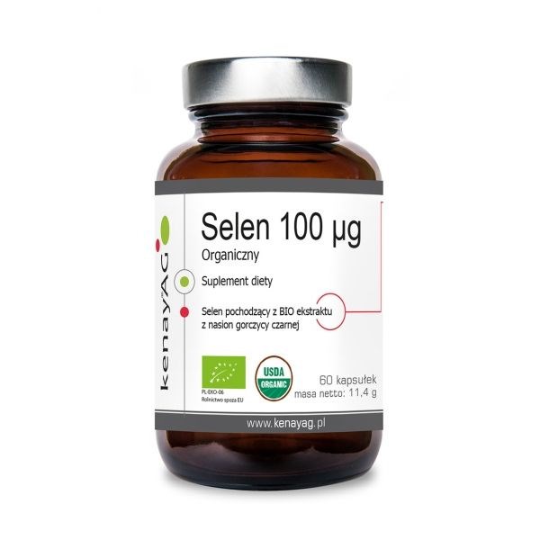 Kenay - Organiskt Selen, 100 mcg (60 kapslar) | Vitaminer och MineralerHälsa och välbefinnandeSelenBiohacking | Apoteka