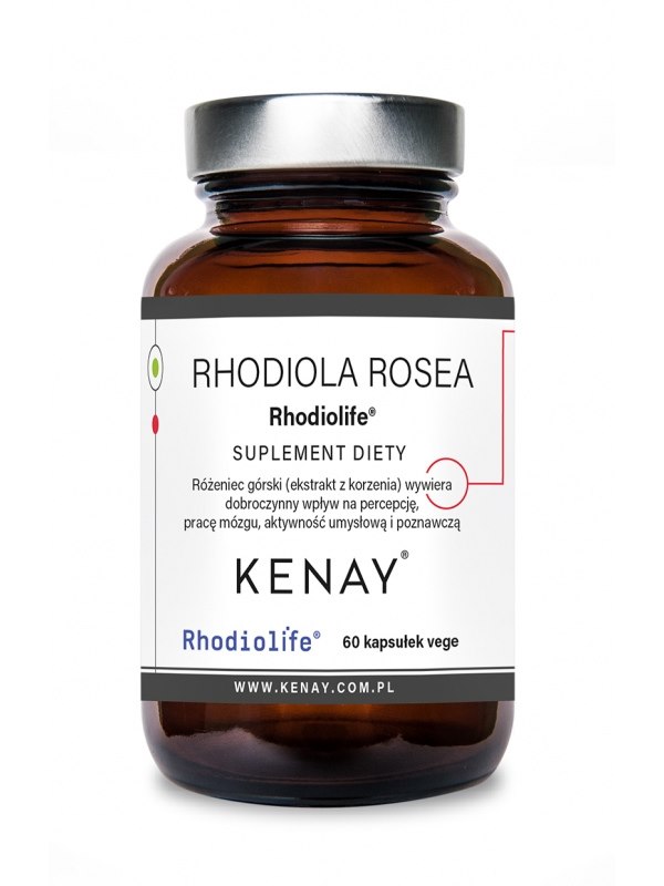 Kenay - Rhodiolife Rhodiola Rosea, 60 vegetabiliska kapslar | Vitaminer och MineralerHälsa och välbefinnandeÖrttillskottRhodiolaBiohackingÖrter och växtbaserade preparat | Apoteka