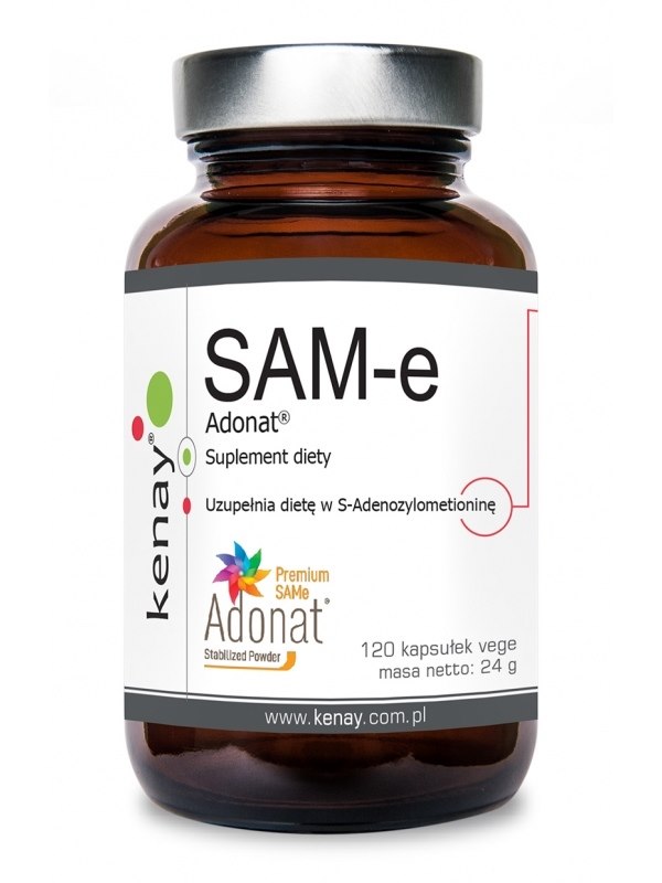 Kenay - SAMe Adonat, 120 kapslar | Vitaminer och MineralerHälsa och välbefinnandeAminosyror och BCAAMental fokus och minneFitness och träning5-HTPFörbättra humöretBiohacking | Apoteka