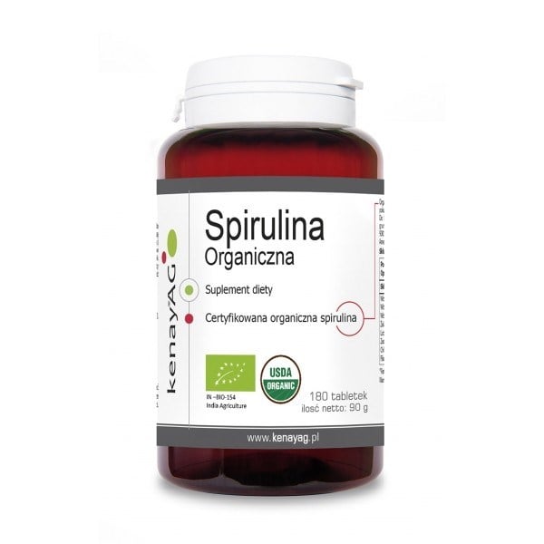 Kenay - Spirulina Organic, 180 tabletter | Vitaminer och MineralerHälsa och välbefinnandeSpirulinaBiohacking | Apoteka