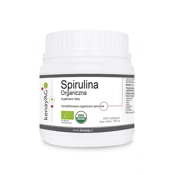 Kenay - Spirulina Organic, 600 tabletter | Vitaminer och MineralerHälsa och välbefinnandeSpirulinaBiohacking | Apoteka