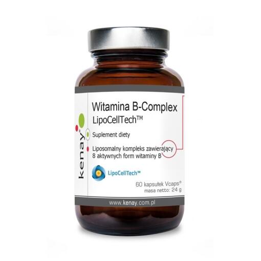 KENAY Vitamin B-Complex Liposomal LipoCellTech (60 caps)