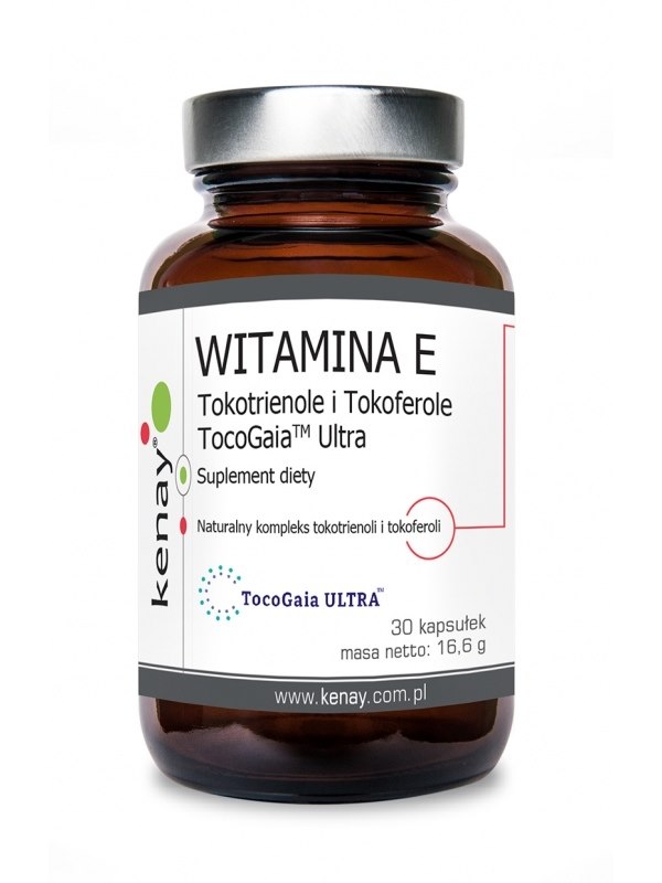 Kenay - TocoGaia Ultra Vitamin E Tocotrienoler och Tokoferoler, 30 kapslar | Vitaminer och MineralerHälsa och välbefinnandeVissa vitaminerBiohackingVitamin E | Apoteka