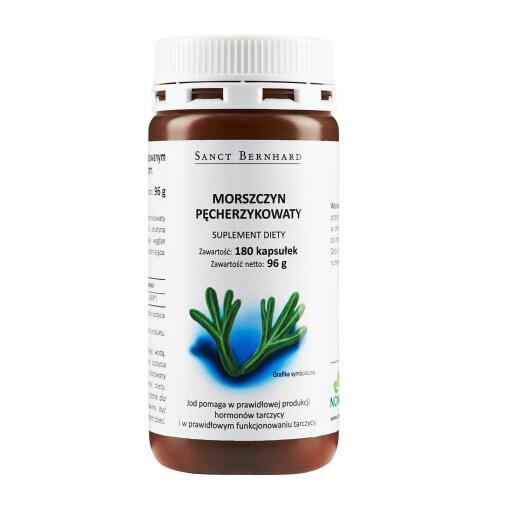 KRAUTERHAUS SANCT BERNHARD Iodine Seaweed Capsules (180 caps)