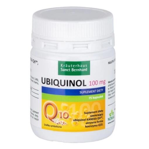 KRAUTERHAUS SANCT BERNHARD Ubiquinol Kaneka QH 100 mg (75 caps)