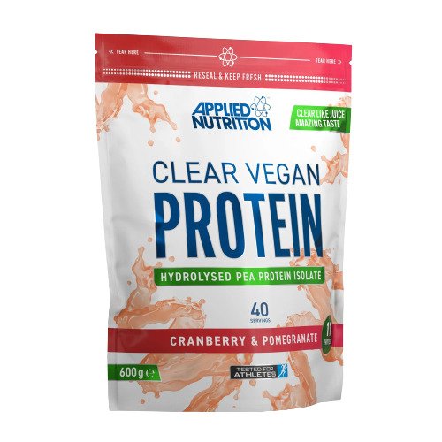 Applied Nutrition - Klar Veganskt Protein, Tranbär och Granatäpple, 600g | Veganska produkterHälsa och välbefinnandeHälsokostProteinerFitness och träningNordisk vitalitet | Apoteka