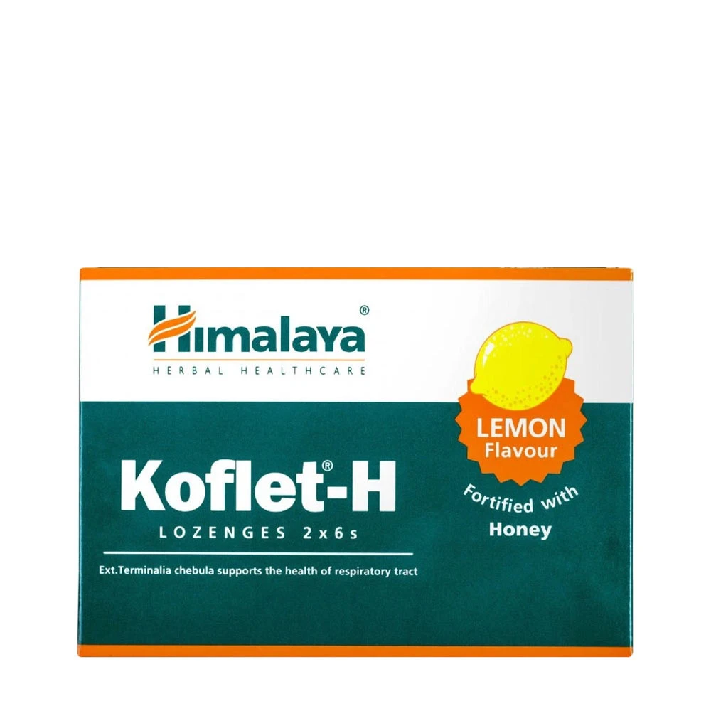 Himalaya - Koflet-H, Citron - 12 pastiller | Vitaminer och MineralerHälsa och välbefinnandeAntioxidanterÖrttillskottHälsokostÖrter och växtbaserade preparat | Apoteka