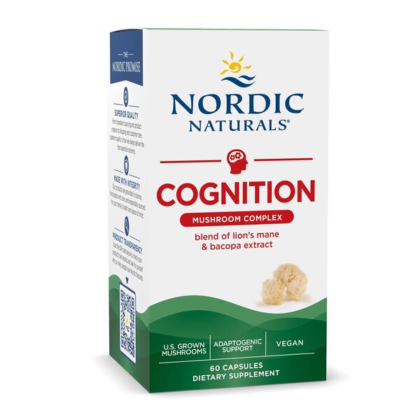 Nordic Naturals - Kognitivt Svampkomplex, 60 veganska kapslar | Veganska produkterHälsa och välbefinnandeHälsokostSvamptillskott | Apoteka