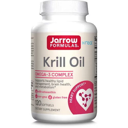 Jarrow Formulas - Krillolja, 120 mjukkapslar | Omegas - EFA - CLA - oljorOmega och fiskoljaHälsokostKrilloljaAstaxantin | Apoteka