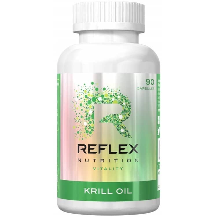 Reflex Nutrition - Krillolja, 500 mg, 90 kapslar | Vitaminer och MineralerOmegas - EFA - CLA - oljorOmega och fiskoljaHälsokostKrillolja | Apoteka