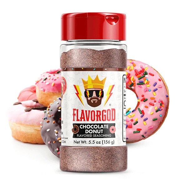 FlavorGod - Chokladdonutkrydda, 156 gram | Hälsa och välbefinnandeHälsokost | Apoteka