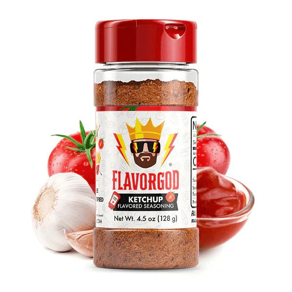 FlavorGod - Ketchupsmakande Krydda, 128 gram | Hälsokost | Apoteka