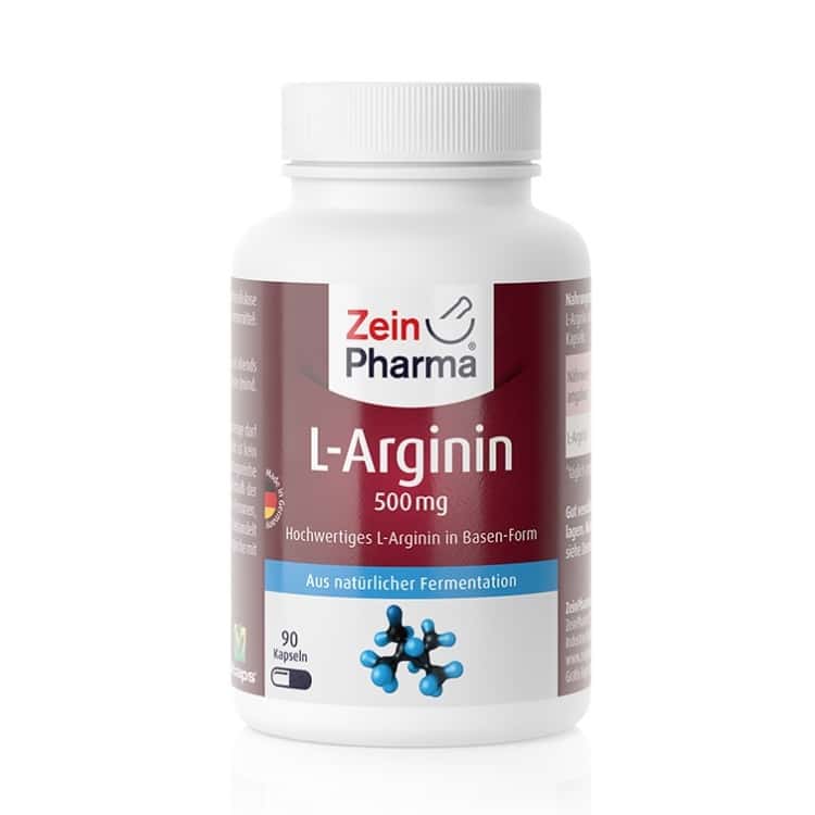 Zein Pharma - L-Arginin, 500 mg, 90 kapslar | Hälsa och välbefinnandeAminosyror och BCAAHälsokostFitness och träningL-arginin | Apoteka