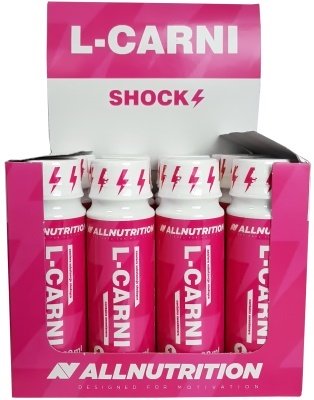 Allnutrition - L-Carni Shock, 12 x 80 ml | Hälsa och välbefinnandeAminosyror och BCAAHår och naglarHälsokostL-karnitinFitness och träning | Apoteka