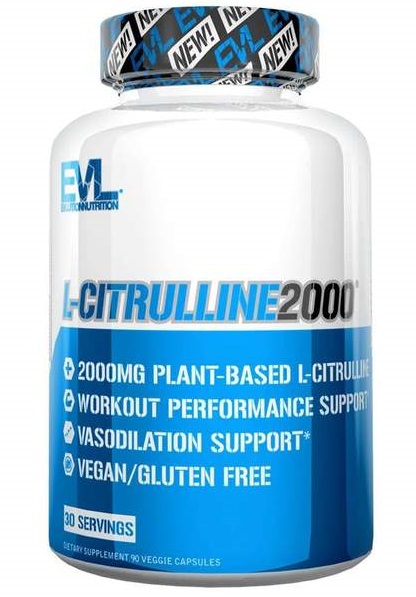 EVLution Nutrition - L-Citrullin 2000, Kapslar - 90 st | Aminosyror och BCAAHälsokostFitness och träningKväveoxidförstärkare | Apoteka