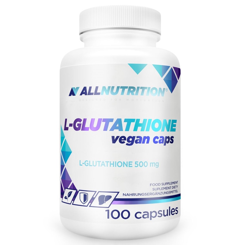 Allnutrition - L-Glutathione, 500 mg - 100 vegetabiliska kapslar | Vitaminer och MineralerVeganska produkterHälsa och välbefinnandeHälsokostGlutaminHumörförbättringNordisk vitalitet | Apoteka
