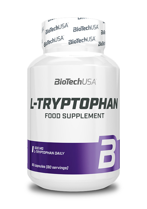 BioTechUSA - L-Tryptofan, 60 kapslar | Aminosyror och BCAAIndividuella aminosyrorHälsokostFitness och träningL-tryptofan | Apoteka