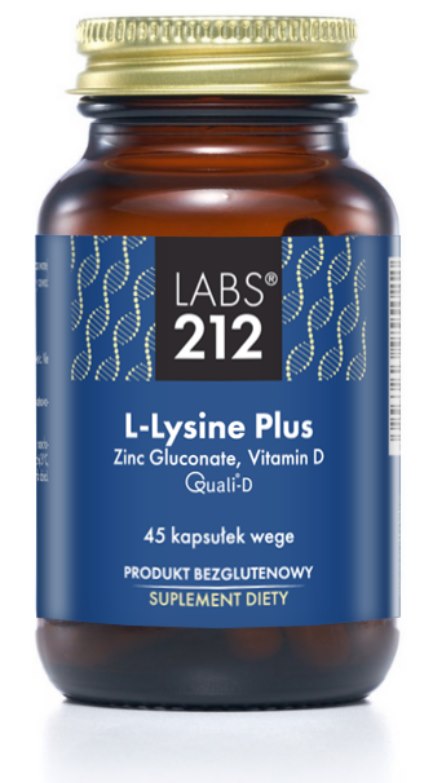 Labs212 - L-Lysine PLUS, 45 kapslar | Vitaminer och MineralerAminosyror och BCAAFitness och träningL-lysin | Apoteka