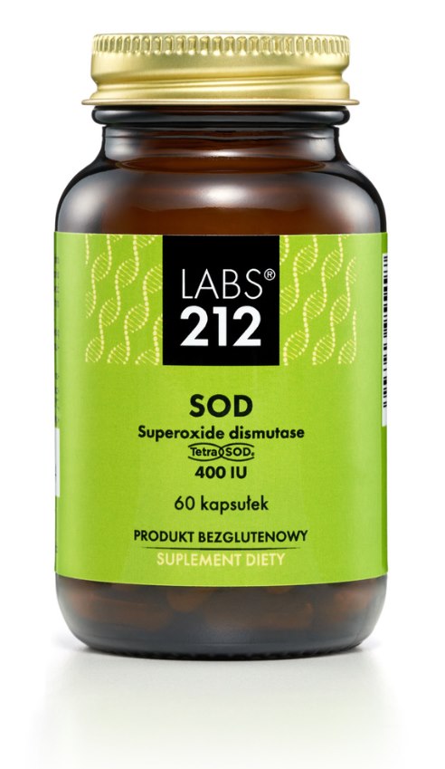 Labs212 - LABS212 Superoxiddismutas TetraSOD, 400 IU (60 kapslar) | Vitaminer och MineralerHälsa och välbefinnandeAntioxidanterHälsokost | Apoteka