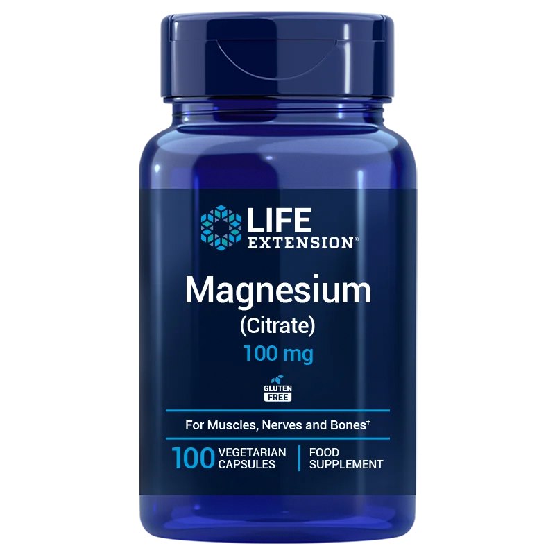 Life Extension - Magnesiumcitrat, 160 mg EU-version (100 kapslar) | Vitaminer och MineralerVissa mineralerMagnesium | Apoteka