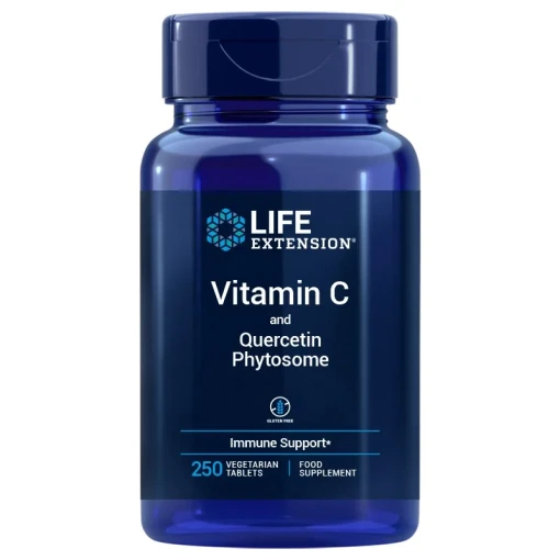LIFE EXTENSION Vitamin C and Quercetin Phytosome EU version (250 tabs)