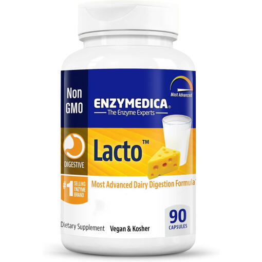 Enzymedica - Lacto, 90 kapslar - Bild 2