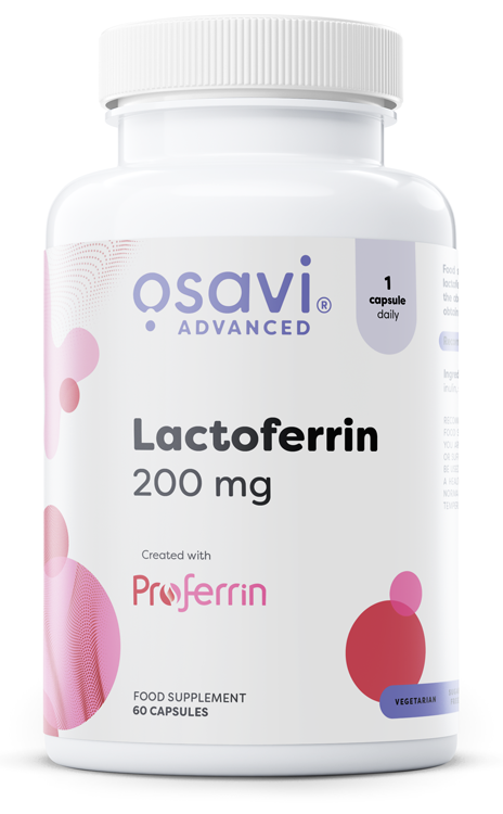 Osavi - Lactoferrin, 200 mg - 60 kapslar | Hälsa och välbefinnandeImmunförsvaretHälsokostNordisk vitalitet | Apoteka