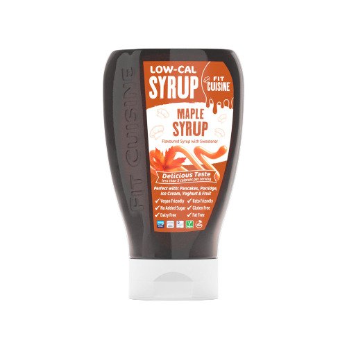 Fit Cuisine - Lågkalori Sirap, Lönnsirap - 425 ml | Veganska produkterHälsokostSåser | Apoteka
