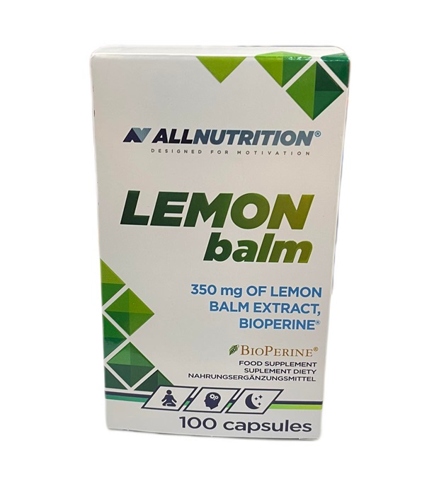 Allnutrition - Citronmeliss, 350 mg - 100 kapslar | Veganska produkterHälsa och välbefinnandeHälsokostFörbättra humöretGinsengHumörförbättring | Apoteka