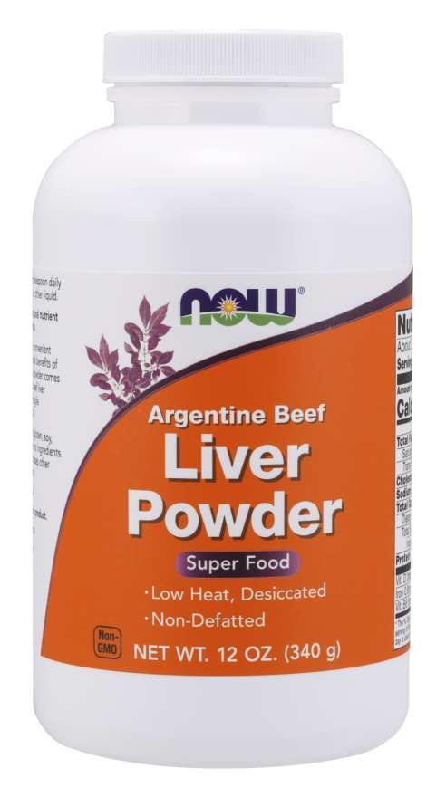 NOW Foods - Leverpulver av argentinskt nötkött, 340g | Vitaminer och MineralerHälsa och välbefinnandeHälsokostMultimineralerLeverstödOrgan från gräsbetade nötkreatur | Apoteka