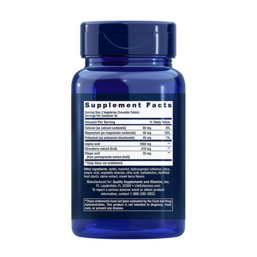 Life Extension - Esophageal Guardian, Bärsmak, 60 tuggtabletter - Bild 3