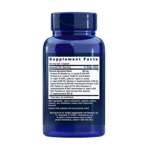 Life Extension - Extraordinary Enzymes, 60 kapslar - Bild 2