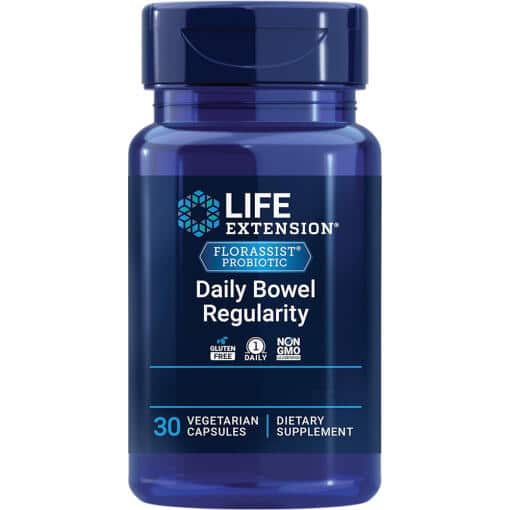 Life Extension - FLORASSIST Daglig Tarmregelbundenhet, 30 kapslar - Bild 2