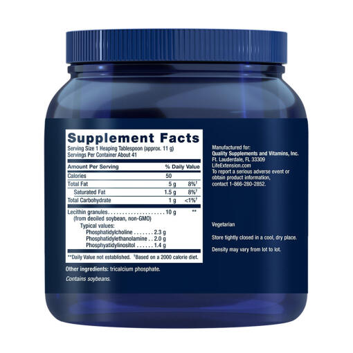 Life Extension - Lecitin, 454 g - Bild 2