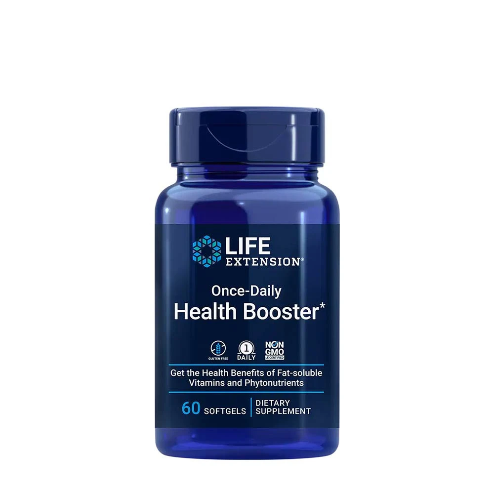 Life Extension - Once-Daily Health Booster, 60 mjukkapslar | MultivitaminerÖgonhälsaHälsokostLutein | Apoteka