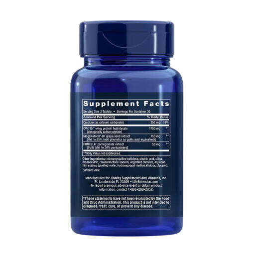 Life Extension - Optimal BP Management, 60 tabletter - Bild 4