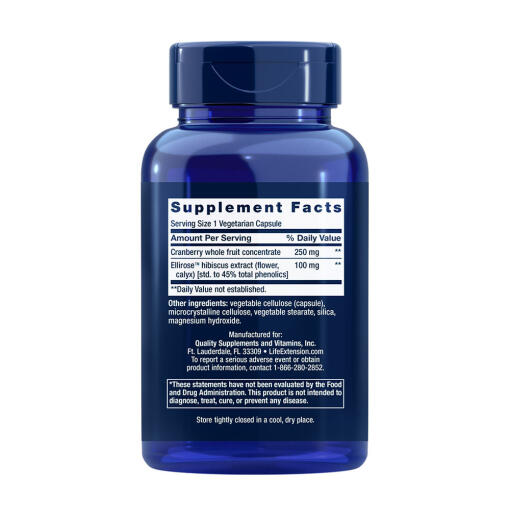 Life Extension - Optimerad Cran-Max, 60 vegkapslar - Bild 2