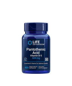 Life Extension - Pantothenic Acid 500 mg (100 Veg Capsules)