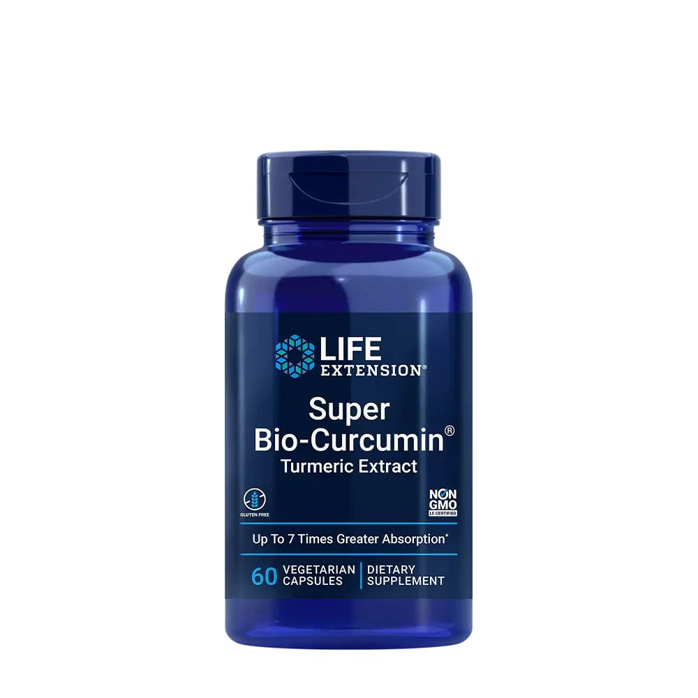 Life Extension - Super Bio-Curcumin Gurkmejaextrakt, 60 vegkapslar | Vitaminer och MineralerHälsokostGurkmejaÖrter och växtbaserade preparat | Apoteka