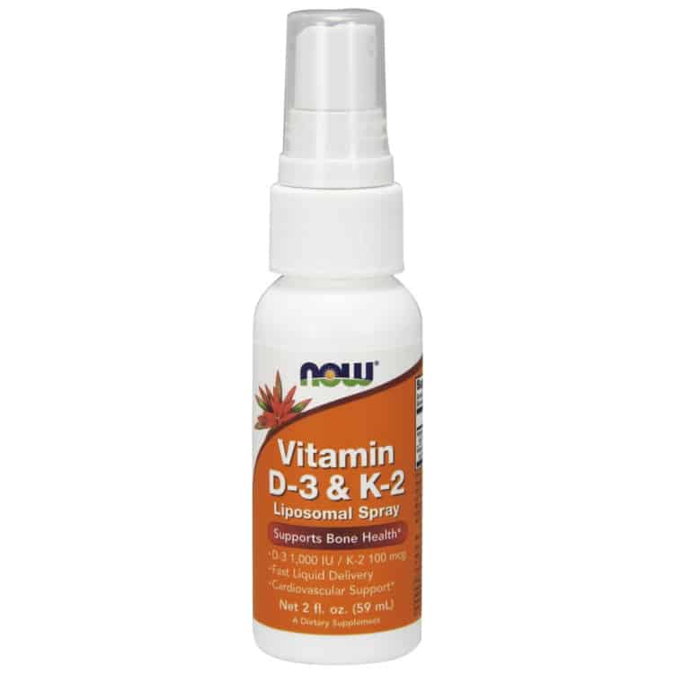 NOW Foods - Liposomal D3- och K2-vitaminspray, 59 ml | Vitaminer och MineralerVeganska produkterHälsa och välbefinnandeVissa vitaminerD-vitaminK-vitaminHälsokost | Apoteka