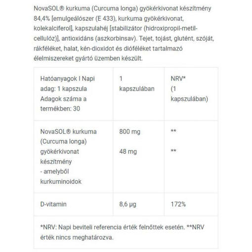 BioTechUSA - Flytande Gurkmeja, 30 kapslar - Bild 2