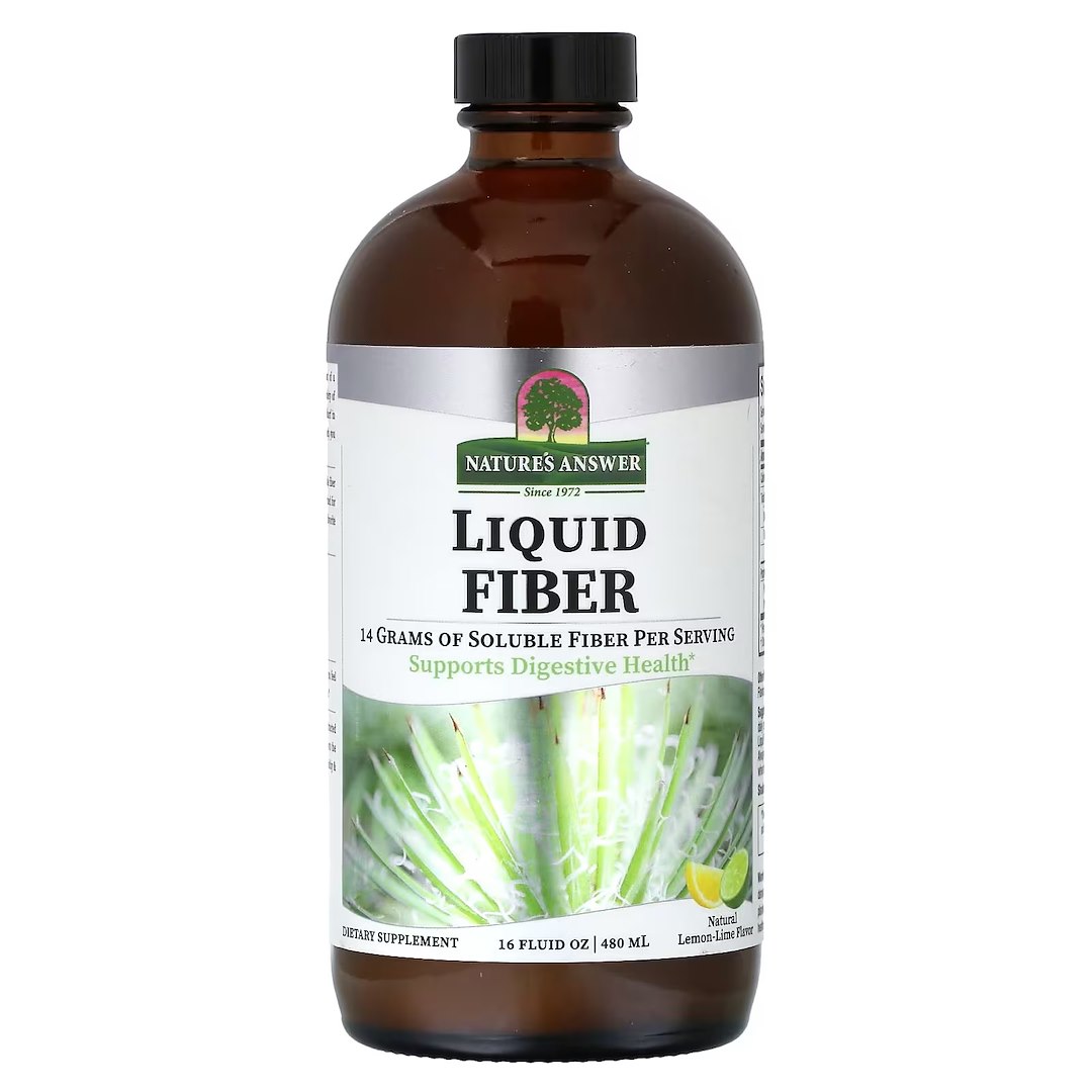 Natures Answer - Flytande Fiber, Citron-Lime, 480 ml | Vitaminer och MineralerVeganska produkterHälsa och välbefinnandeÖrttillskottHälsokostÖrter och växtbaserade preparat | Apoteka