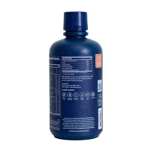 Trace Minerals - Flytande Multivitamin & Mineraler, Storlek - Bild 4
