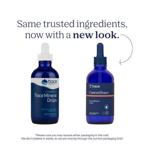 Trace Minerals - ConcenTrace® Spårmineraldroppar, Låg Natrium, Glasflaska - Bild 6