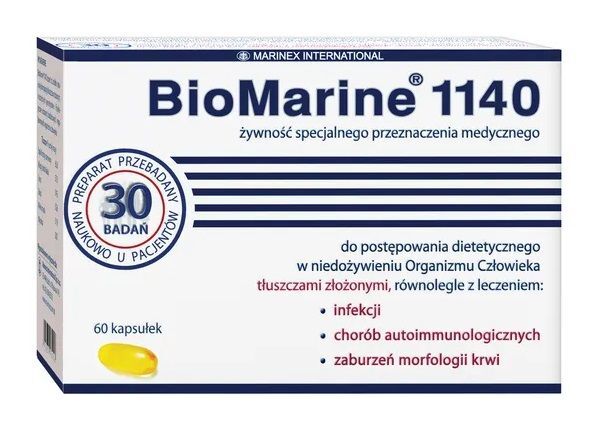 Marinex - BioMarine 1440, 60 kapslar | Vitaminer och MineralerOmega och fiskolja | Apoteka