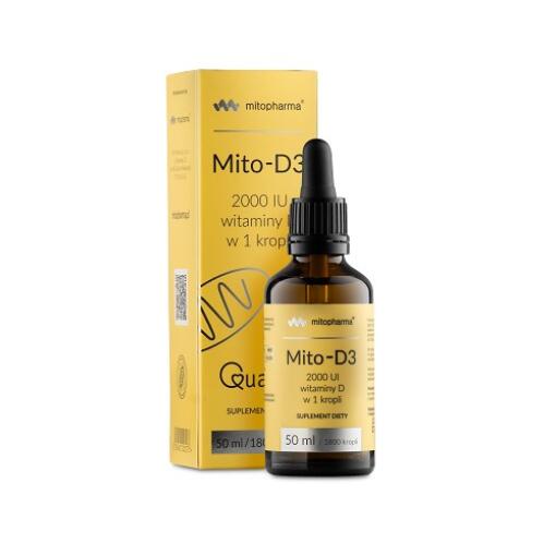 MITOPHARMA Mito-D3 Vitamin D3 drops (50 ml / 1